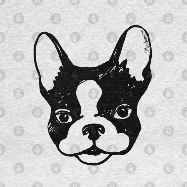 French Bulldog by Pendientera